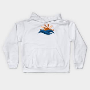 Rising sun Kids Hoodie